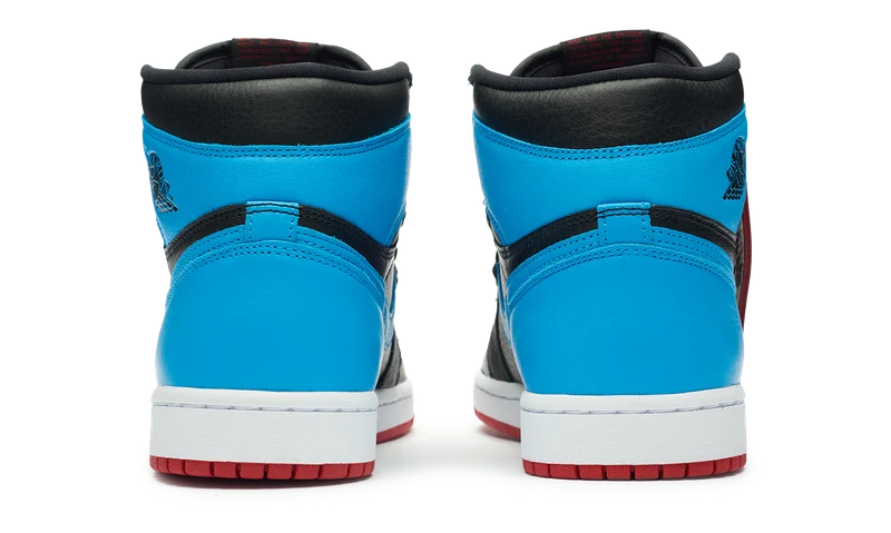 Nike Jordan 1 Retro High Nc To Chi Leather Cd0461-046 Beyaz - Siyah - Mavi