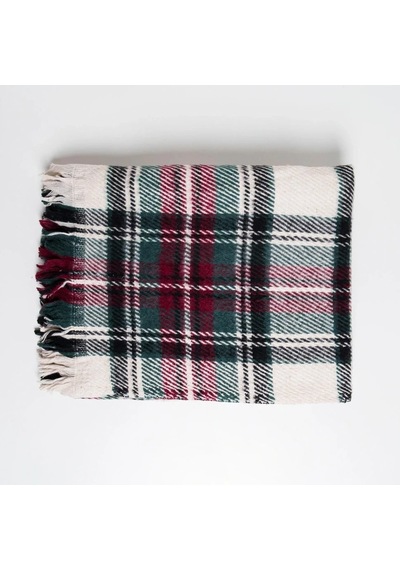 Pixie Tv Battaniyesi Yeşil Kırmızı 130x170 Cm Renkli