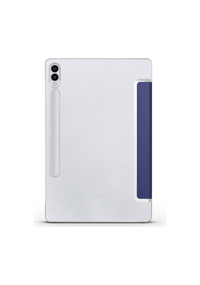 Mobilteam Galaxy Tab S9 Fe Plus Uyumlu Smart Cover Standlı 1-1 Kılıf-mavi Tablet Kılıfı