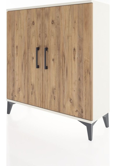 Arges Şifonyer 2 Raflı 2 Kapaklı 88x30x96 Aytaşı-çam Aytaşı