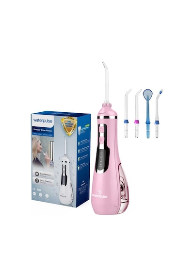 WaterPulse WP-V500-P Flosser Taşınabilir Şarjlı Masajlı Diş Protez Bakım ve Ağız Duşu