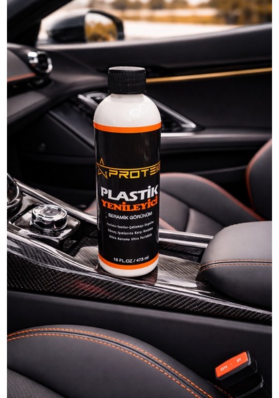Plastik Yenileyici Bakım Sütü Ve Mikrofiber Bez
