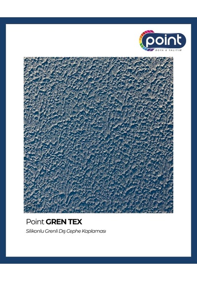 Gren-tex - Silikonlu Grenli Dış Cephe Kaplaması Beyaz, 10 Kg