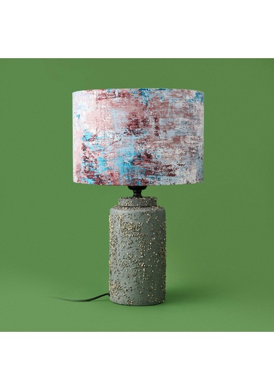 Lighting Arden Abajur - Gri / Renkli - 48,5x30x30 Cm Çok Renkli