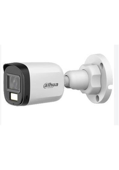 Dahua Hac-b1a21-u-ıl-a 2 Mp Akıllı Çift Işıklı Hdcvı Bullet Kamera 30mt Mikrofonlu Kdo