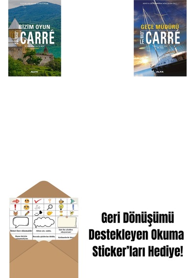 Bizim Oyun + Gece Müdürü + Okuma Sticker'ları