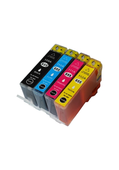 Hp 655Xl Uyumlu Kartuşlar Renk Seçenekli Siyah