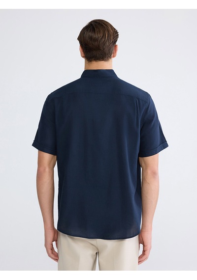 Lcwaıkıkı Classic Lacivert Regular Fit Poplin Erkek Gömlek Lcwaıkıkı Classic Lacivert Regular Fit Poplin Erkek Gömlek