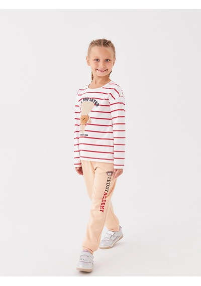 LC Waikiki Lcw Kids Pembe Beli Lastikli Baskılı Kız Çocuk Jogger Eşofman Altı Lıght Pınk LC Waikiki Lcw Kids Pembe Beli Lastikli Baskılı Kız Çocuk Jogger Eşofman Altı Lıght Pınk