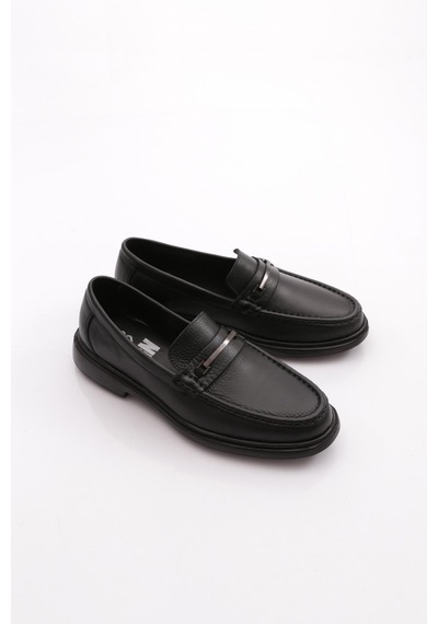 Dgn 2385 Erkek Loafer Ayakkabi Siyah