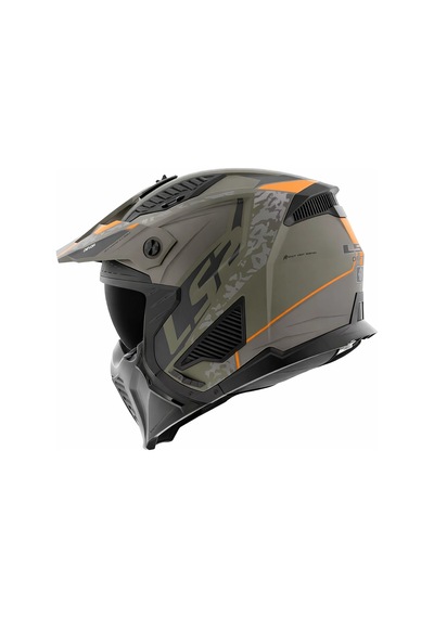 Ls2 Drıfter Devor Mat Kum Vizör Kask Siyah