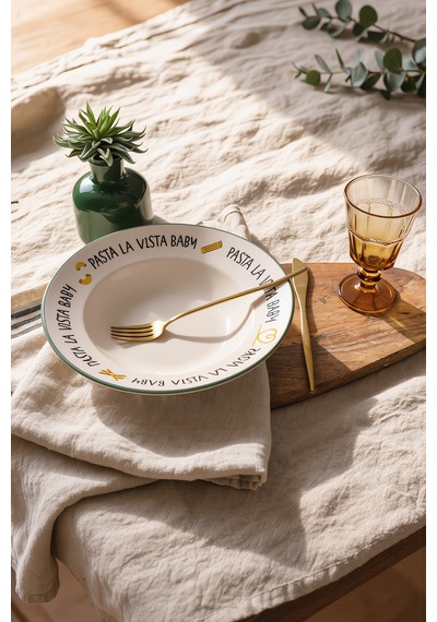 Keramika Delta Makarna Tabağı 26 Cm - 23937 Çok Renkli