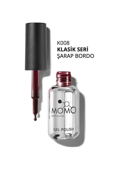 Kalıcı Oje K008, Şarap Bordo, 10 Ml