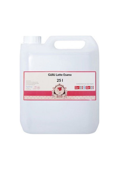 Güllü Latte Esansı 25 Litre Gül