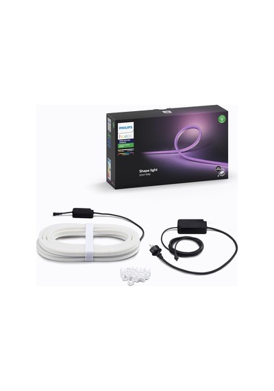 Philips Hue Outdoor Renkli Akıllı Led Şerit, 5 Metre Aydınlatma Çok Renkli