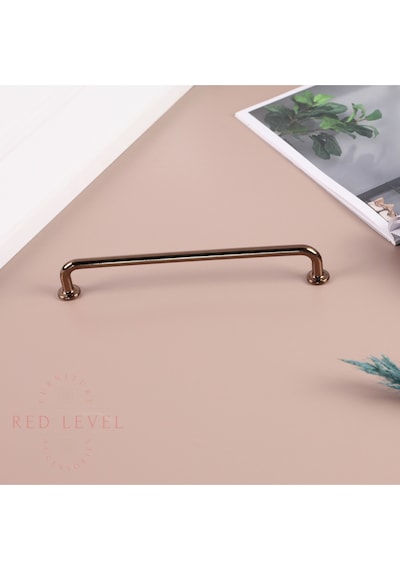 Liva Bronz 160 Mm Modern Lüks Metal Kulp Modelleri Mutfak Dolap Çekmece Mobilya Kulbu Bronz