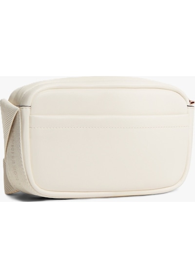 Tommy Hilfiger Th Logotape Camera Bag Kadın Bej Çanta - Aw0aw18741