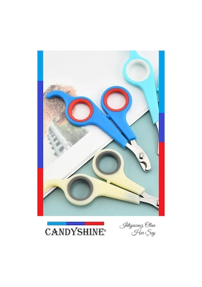 Candyshine Evcil Hayvan Kedi Köpek Kavisli Pet Tırnak Kesme Makası