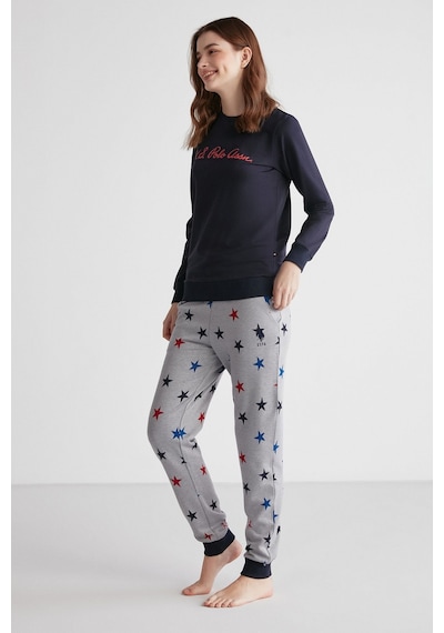 U.S. Polo Assn. U.s Polo Assn. 16958 Kadın Lacivert Patlı Uzun Kollu Pijama Takımı -lacivert Lacivert U.S. Polo Assn. U.s Polo Assn. 16958 Kadın Lacivert Patlı Uzun Kollu Pijama Takımı -lacivert Lacivert