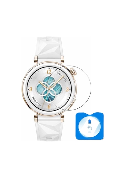 Huawei Watch Gt 5 Pro 42mm Kolay Uygulama Aparatlı Cam Ekran Koruyucu 01 46mm Değildir
