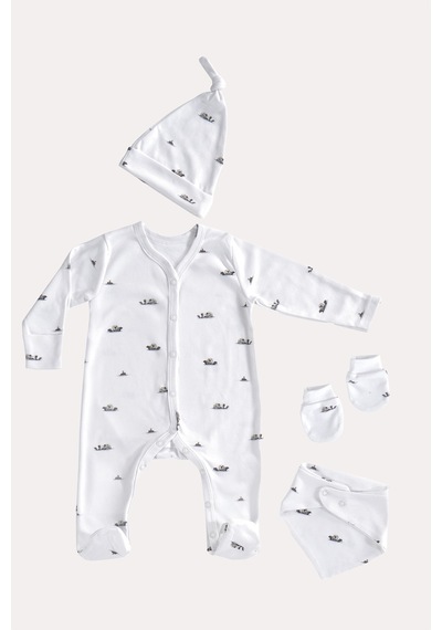 Mama Padre Nutria Yenidoğan Mini Set - 4 Parça Renkli - 861046988 Renkli