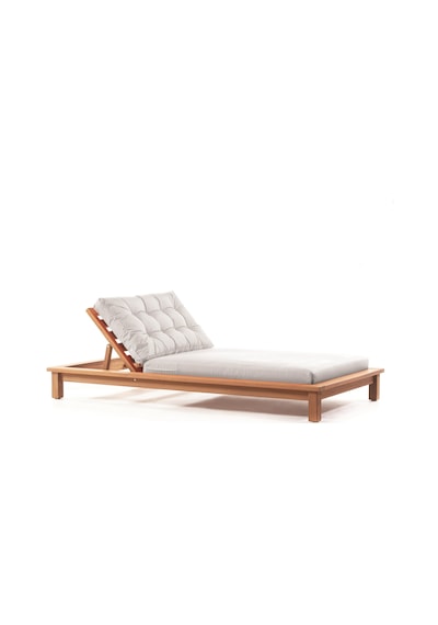Nuano Consept Vera 120 Şezlong - Minderli - Kahverengi