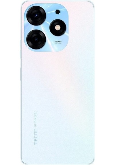 Tecno Spark 10 Pro Arka Kapağı Beyaz
