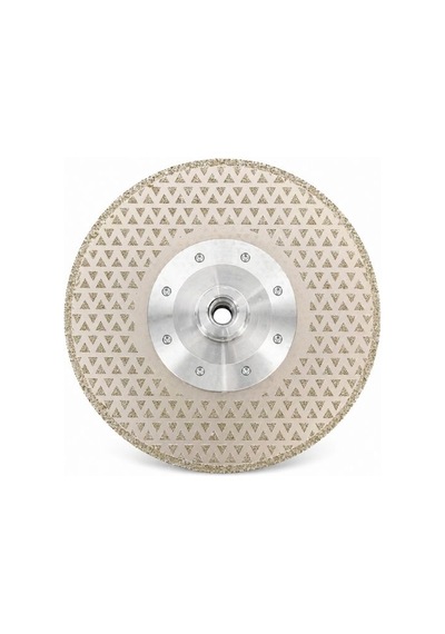 170 Mm M14 Çift Taraflı Elmas Turbo Disk Mermer Ve Granit Kesim