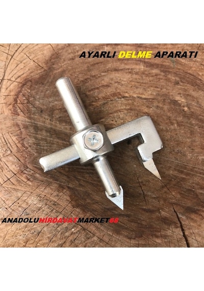 Özs 10x50 Ayarlı Panç Plastik Alçıpan Sunta Mdf Delme Pancı
