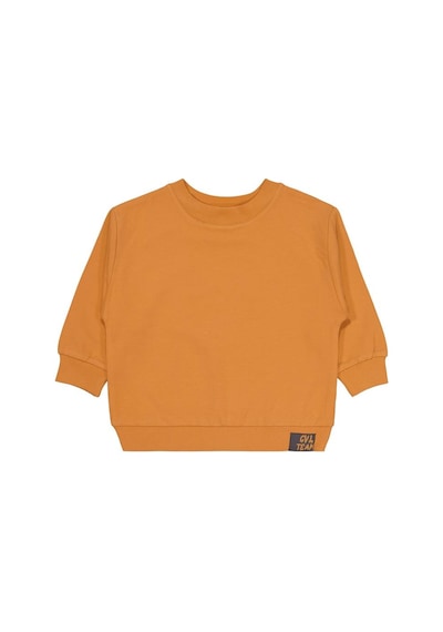 Civil Boys Cvl Team Etiketli 2-5 Yaş Sweatshirt - Turuncu Tarçın