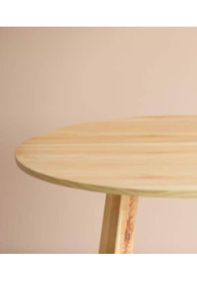 Naturalwood Yuvarlak Yemek Masası, Modern Çam Kaplama Yemek Masası, Toplantı Naturalwood Yuvarlak Yemek Masası, Modern Çam Kaplama Yemek Masası, Toplantı