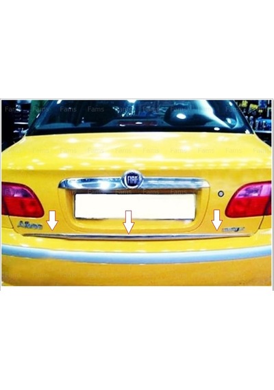 Ebal Otomotiv Fiat Albea Krom Bagaj Alt Çıtası 2002 Üzeri P. Çelik