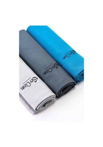 Sev Clean Mikrofiber Temizlik Cam Ayna Ocak Bezi 3'lü 40 x 60 CM