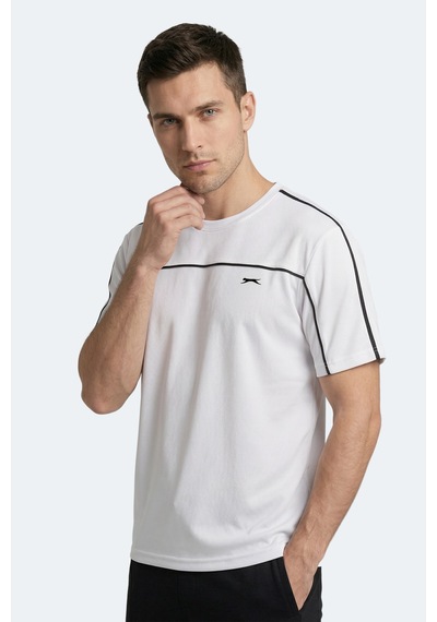 Slazenger Revıve Erkek Beyaz Tişört