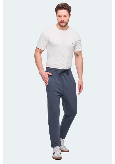 Slazenger Jerry Nrm Erkek Eşofman Altı Koyu Gri Koyu Gri Füme