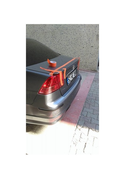 Honda Civic Vtec 2 İnce Spoiler Fiber