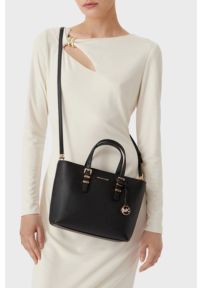 Michael Kors Deri Çıkarılabilir Askılı Çanta 32s6gqnc1l001 Kadın Çanta 32s6gqnc1l 001 Siyah