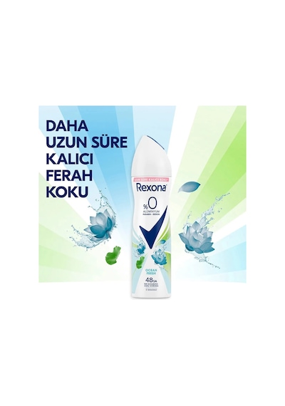 Rexona Ocean Fresh Kadın Sprey Deodorant 2 x 150 ML