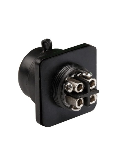 Wpp-0400m25 4pin Vidalı Erkek Panel Tip Ip68 Konnektör Ttf