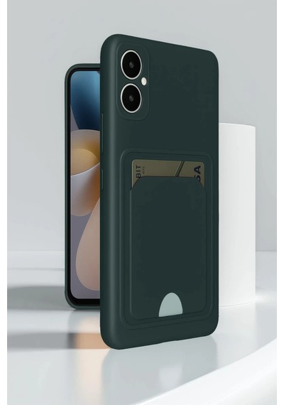 Samsung Uyumlu Galaxy A05 Uyumlu Kelvin Kartvizitli Silikon - Lacivert