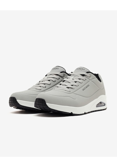 Skechers Uno - Stand On Aır Erkek Gri Sneakers 52458 Lgbk Gri