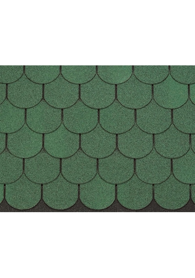 4X4 Shingle Yuvarlak Yeşil Gölgeli (2,61 M²)