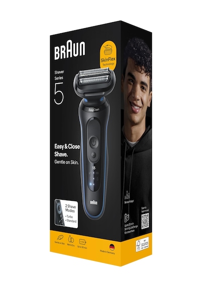 Braun Series 5 Elektrikli Tıraş Makinesi, Islak Ve Kuru, 52-b1000s 1 Saat
