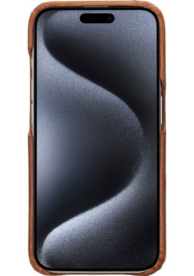 Bouletta Apple Uyumlu iPhone 15 Pro Deri Arka Kapak F360 G2