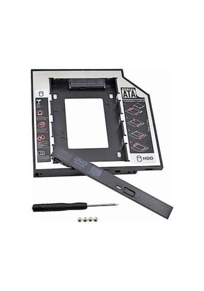 9.5 Mm Sata Hdd Caddy Notebook Için Ekstra Hdd Yuvası