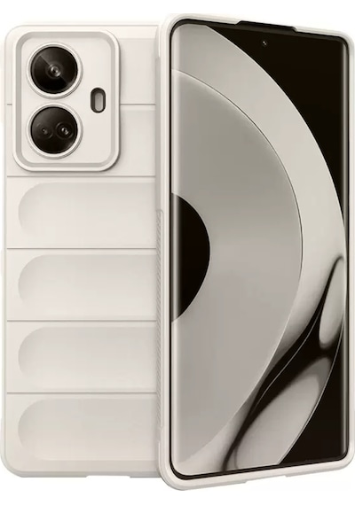Newface Realme 10 Pro 5g Kılıf Optimum Silikon - Krem