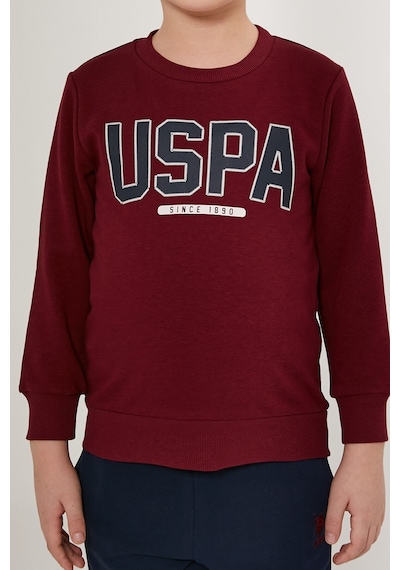 U.s. Polo Assn Patterned Kırmızı Erkek Çocuk Eşofman Takımı