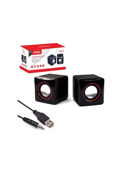 Jedel Ck-4 Pc Ses Sistemi 1+1 Usb 3.5mm Jack