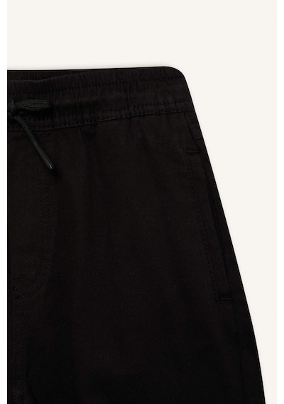 DeFacto Erkek Çocuk Jogger Fit Jogger Paça Gabardin Pantolon B6713A825SMBK81