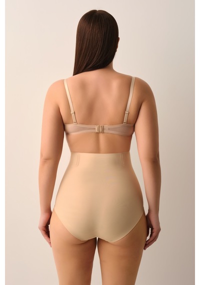 Suwen Yüksek Bel Yeni Nesil Lazer Kesim İz Bırakmayan İnce Dokulu Slip Korse Sw9000089 Ten